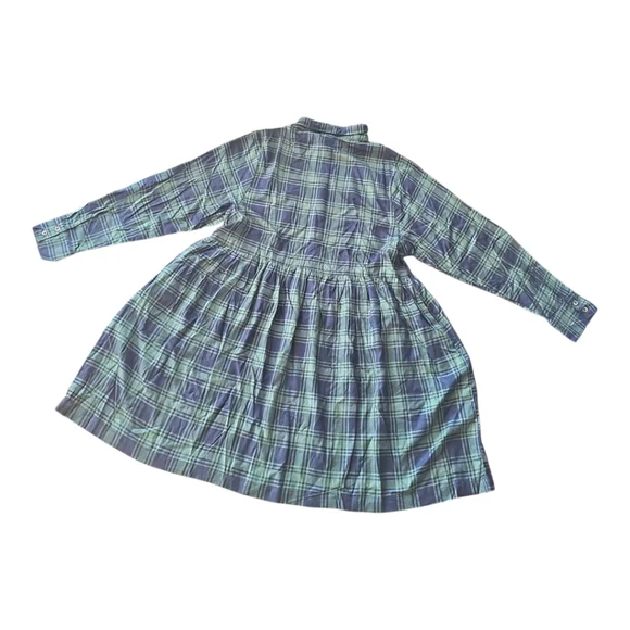 Adore Me Fleur Green Plaid Shirt Dress Small NWT - Picture 4 of 10